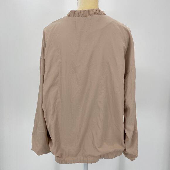ZARA TRF Flowing Sateen Bomber Jacket Size M Full Zip Jacket Lightweight Layer - Picture 4 of 6